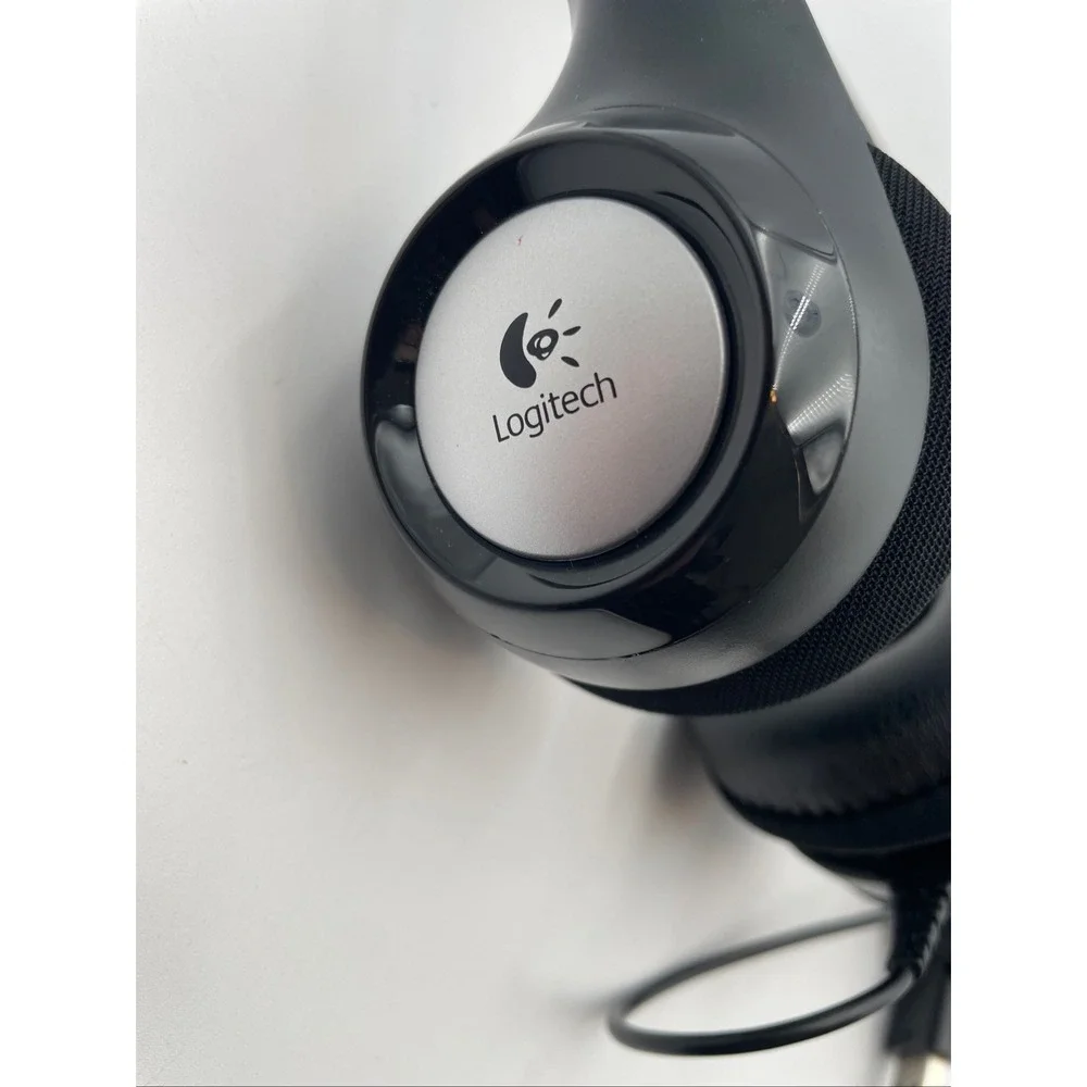 LOGITECH H390 OVER-HEAD USB HEADSET FOR WORK W/ NOISE-CANCELLING MICROPHONE